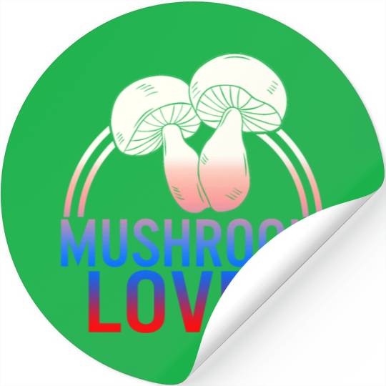 Fungi Stickers, The Mushroom Lover Stickers, Funny