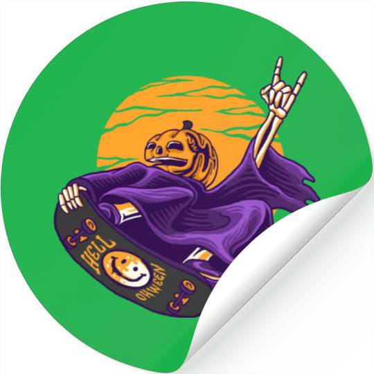 GRIM REAPER SKATEBOARD Stickers