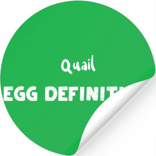 Quail Egg Definition - Eggs Stickers