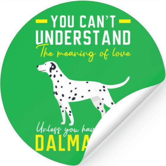 Spot Squad Paw Love Puppy Breeder Dalmatian Dog Stickers