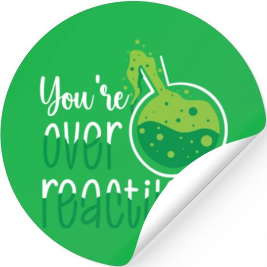 Chemistry Science Physics Research Nerd Humor Stickers