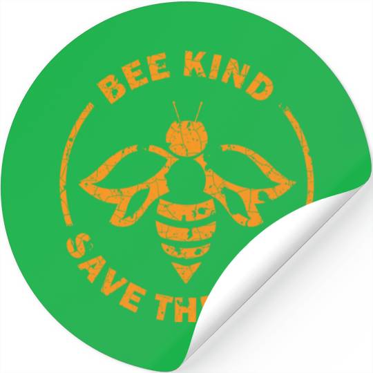 Bee Kind Save The Bees Stickers