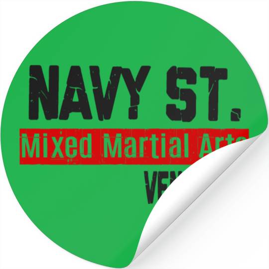 NAVY ST. Stickers
