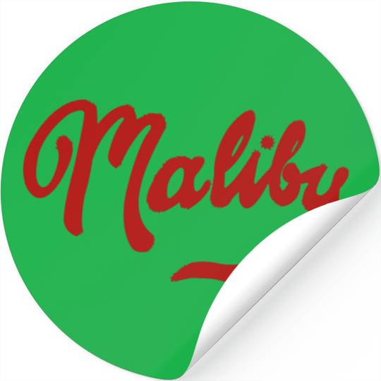 Malibu Stickers