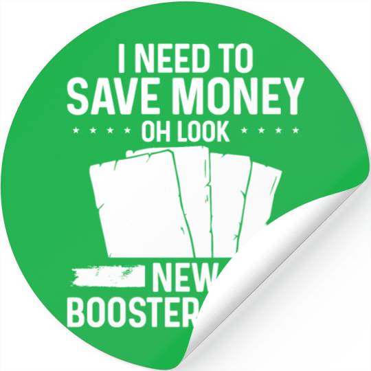Trading Card Game Collector save money Card Stickers