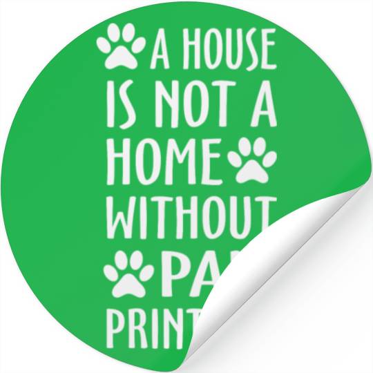 Paw prints Stickers