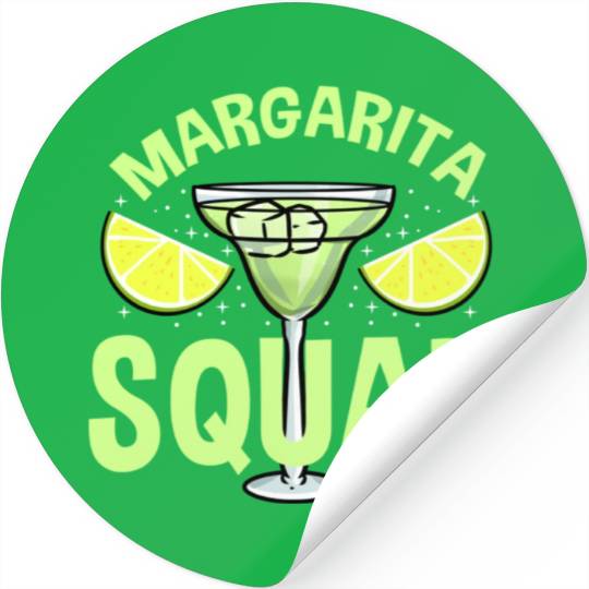 Margarita Squad For Margarita Lover Stickers