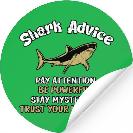 Gift for Shark Lovers Marine Biology Gift Science Stickers