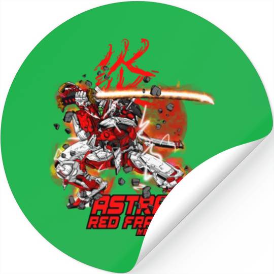 ASTRAY RED FRAME GUNDAM Stickers