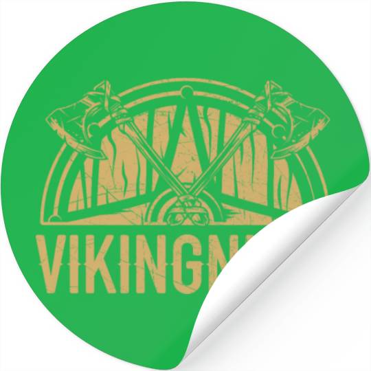 Vikingnism Scandinavian Valhalla Norsemen Viking Stickers
