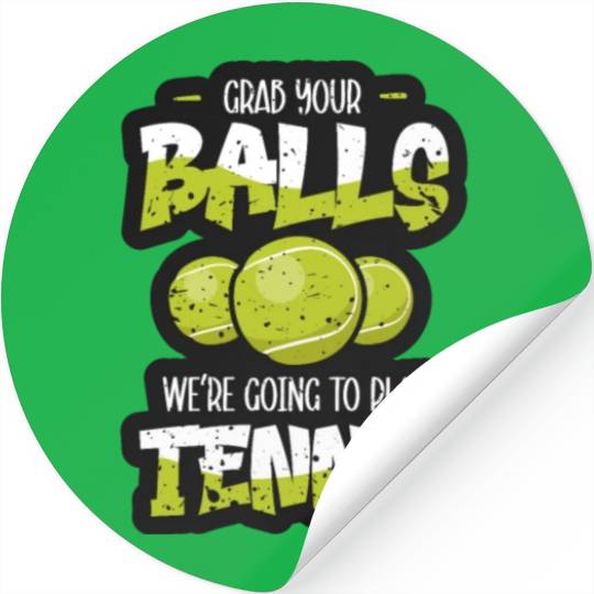 Tennis Player Present Tennis Club Coach Sport Stickers