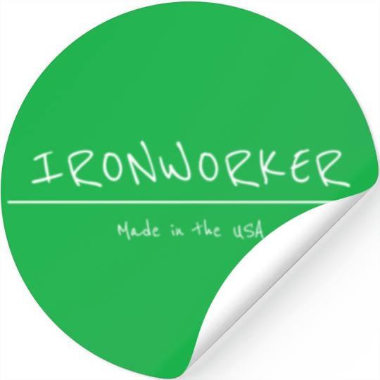 Ironworker TYPE Ironworkers Stickers