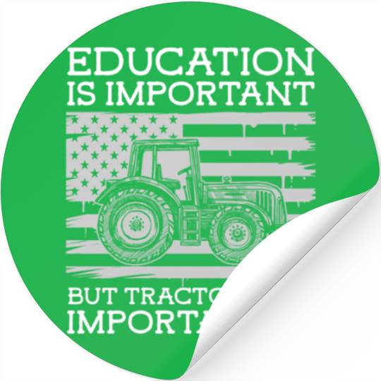 Harvester Agriculture Career Stickers