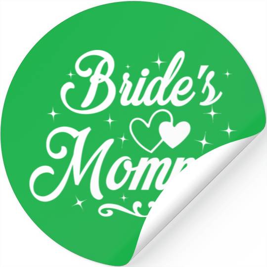 Mother Of The Bride Wedding Party Mob Mom Stickers