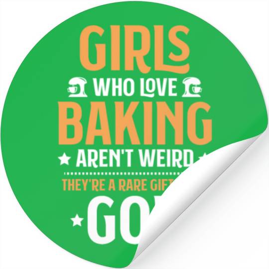 Baker Baking Bakery Bakers Pastry Chef Bread Stickers