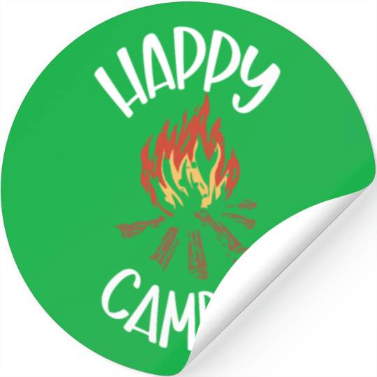 Camping Camper Present Nature Lover Van Stickers