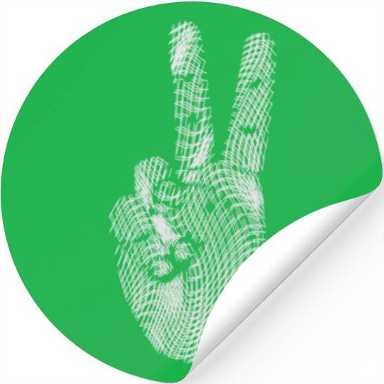 Psychedelic Peace Stickers