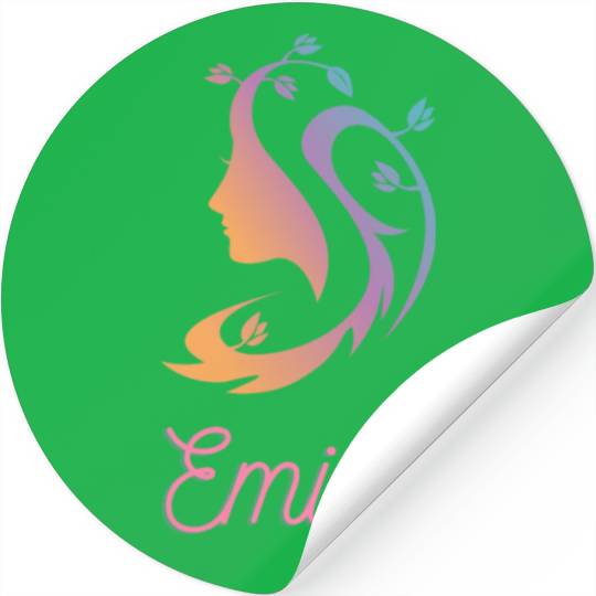Emily Name Epic Feminine Woman, Girl, Lady, Wife Stickers