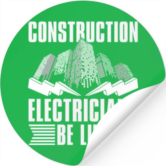 Electrician Electrical Engineer Lineman Stickers