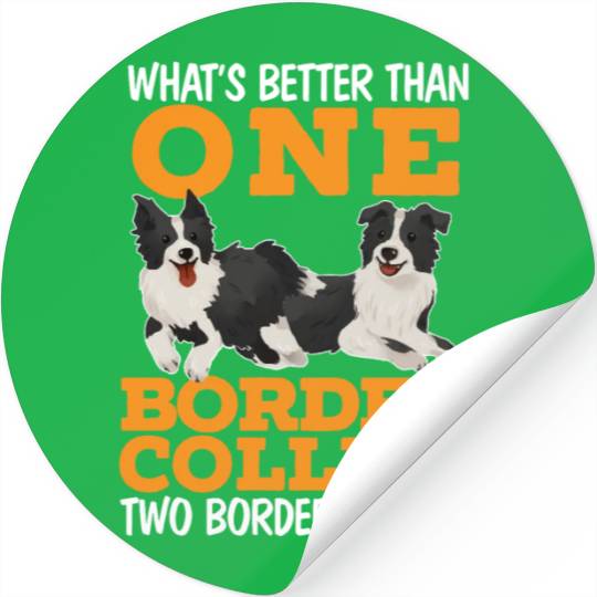 Border Collie Whisperer Dog Lover Puppy Owner Pup Stickers