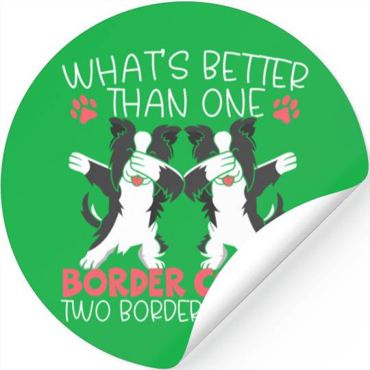 Border Collie Whisperer Dog Lover Puppy Owner Pup Stickers