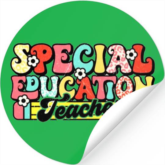Special Education Teacher Stickers