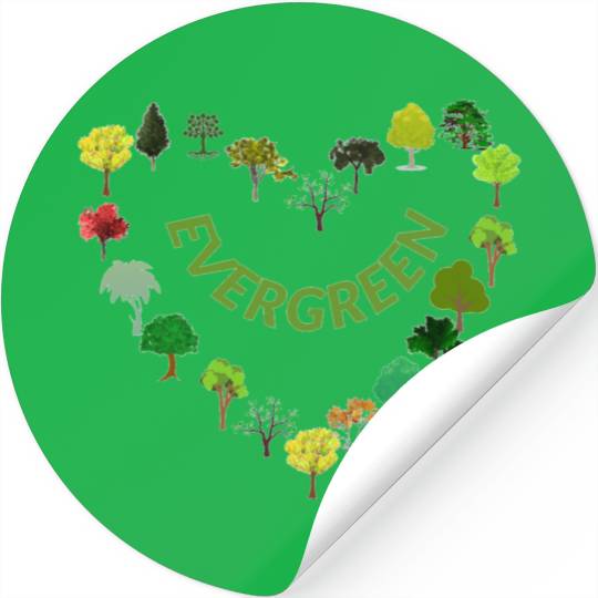 EVERGREEN Stickers