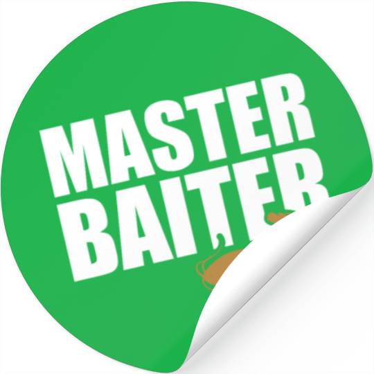 Master Baiter - Wels Catfish Hunter Stickers