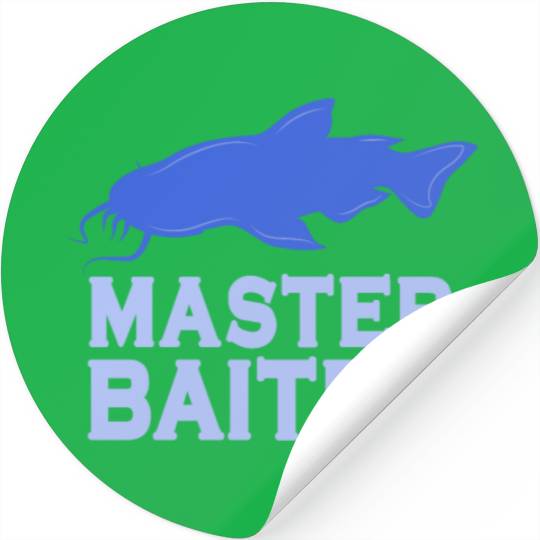 Master Baiter - Wels Catfish Hunter Stickers