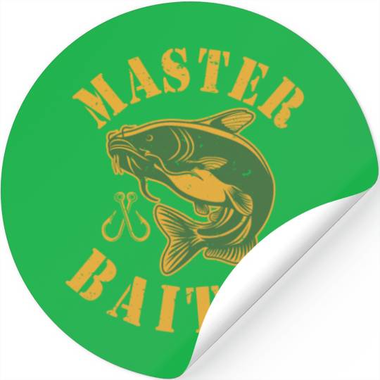 Master Baiter - Wels Catfish Hunter Stickers