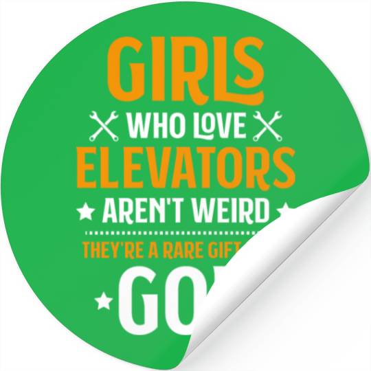 Elevator Mechanic Elevator Installer Stickers