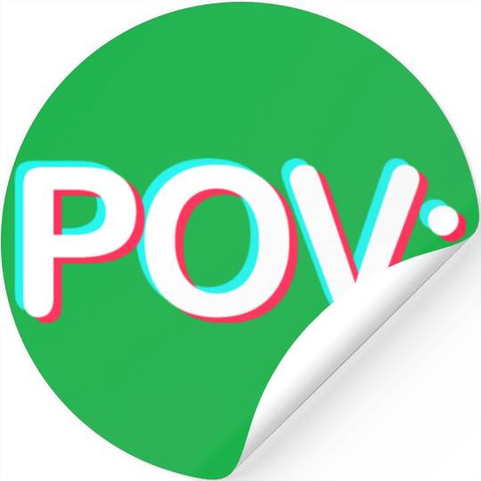 POV: You wear TikTok Meme Prints Stickers
