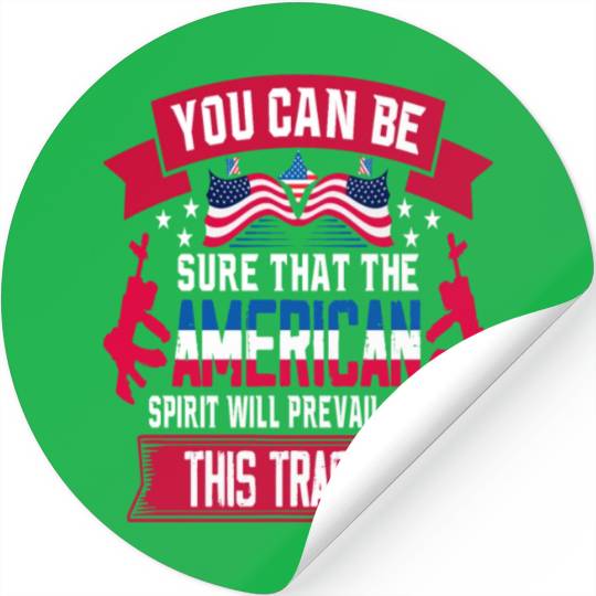 Patriot Day 9 11 American Spirit Stickers