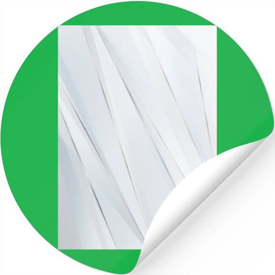 Luxury White Silver Stripes Stickers
