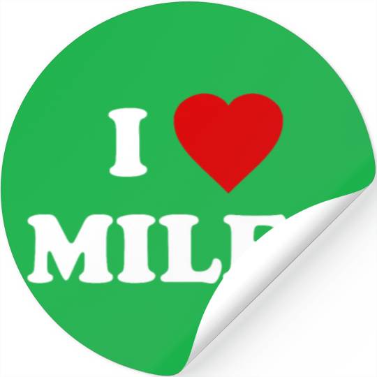 I Love MILFs Stickers