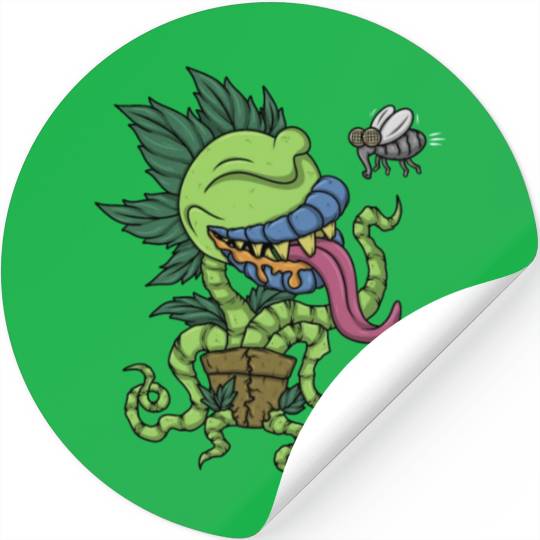 Venus Fly Trap Botanical Monster Plant Carnivorous Stickers