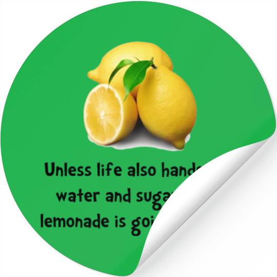 Lemonade Suck Stickers