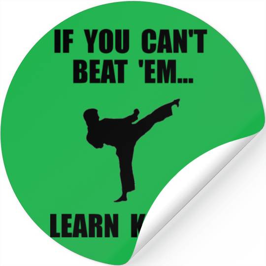 Learn Karate Stickers