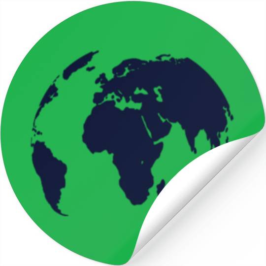 World Earth Stickers