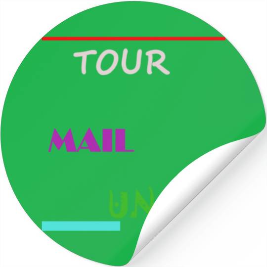 Tour Mail Uncle Stickers