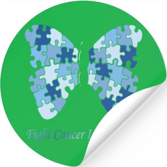 Cancer Sucks In Every Color Fighter Fight Support Stickers