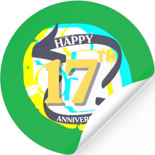 ANNIVERSARY 17 Stickers