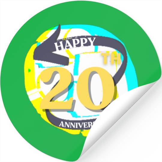 ANNIVERSARY 20 Stickers