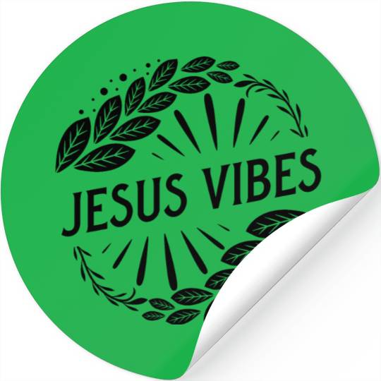 Jesus Vibe Stickers