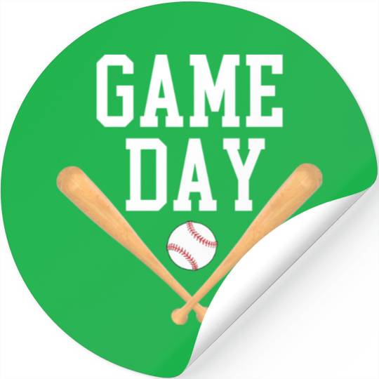 Game Day Baseball Baseball Life, Softball Stickers