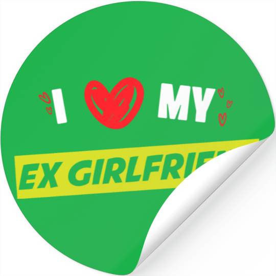 I Love My Ex-Girlfriend, Love memories, Valentine Stickers