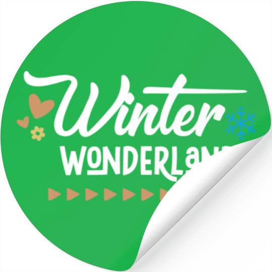 Winter Wonderland Stickers