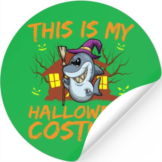 Scary Creepy Animal This Is My Halloween Costume Stickers