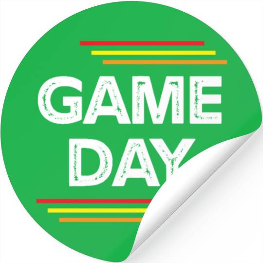 Game Day Funny Gaming Lover Gifts Stickers