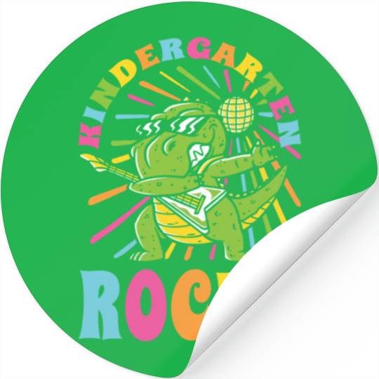Kindergarten Awesome Back To School Lifestyle Gift Stickers